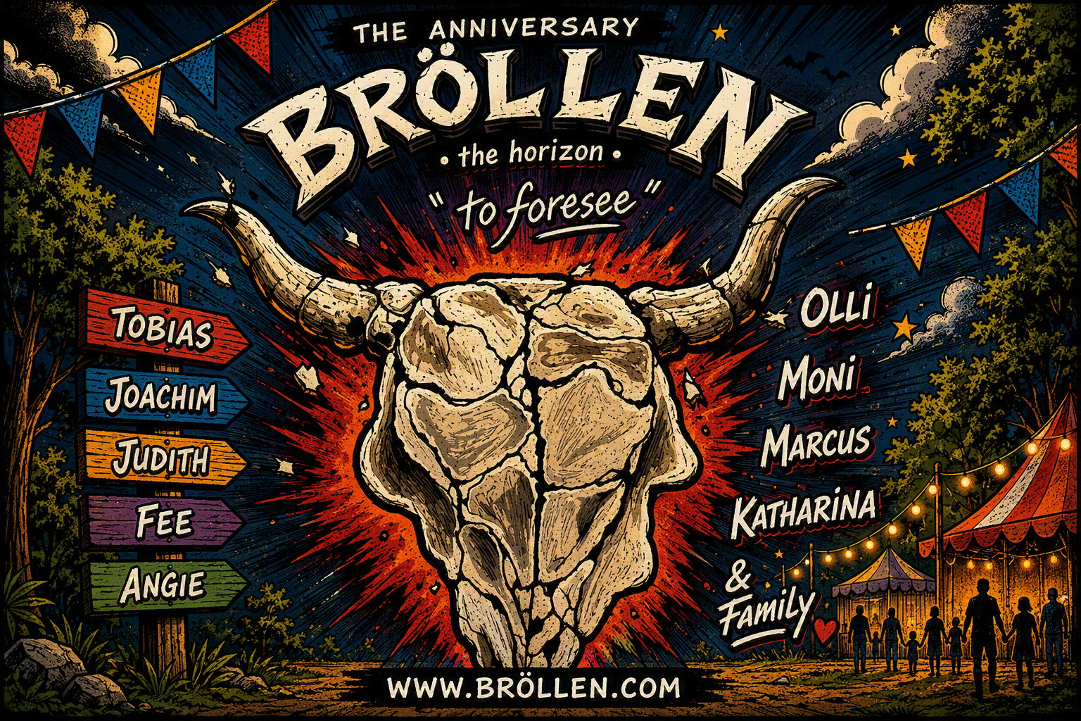 Bröllen Festival Banner